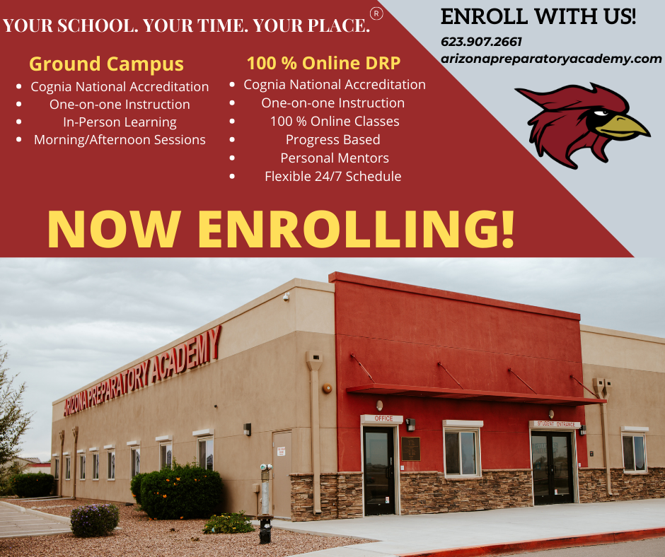 Arizona Preparatory Academy | 4200 N 99th Ave, Phoenix, AZ 85037, USA | Phone: (623) 907-2661