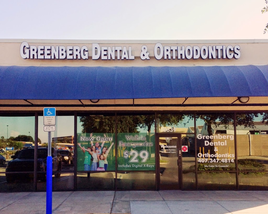 Greenberg Dental & Orthodontics | 3639 S Orlando Dr, Sanford, FL 32773, USA | Phone: (407) 347-4814