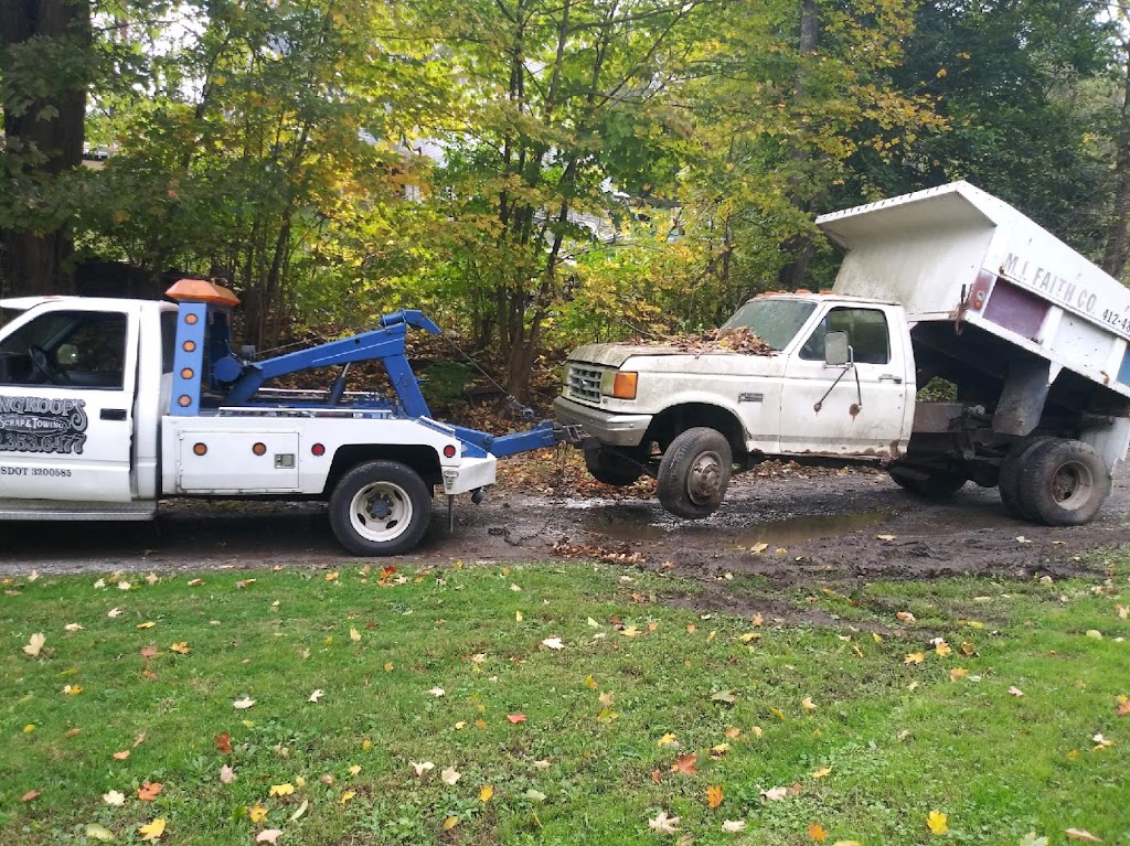 King Koops Scrap & Towing | 213 Gilliespie Hollow rd, Fayette City, PA 15438, USA | Phone: (412) 353-6477