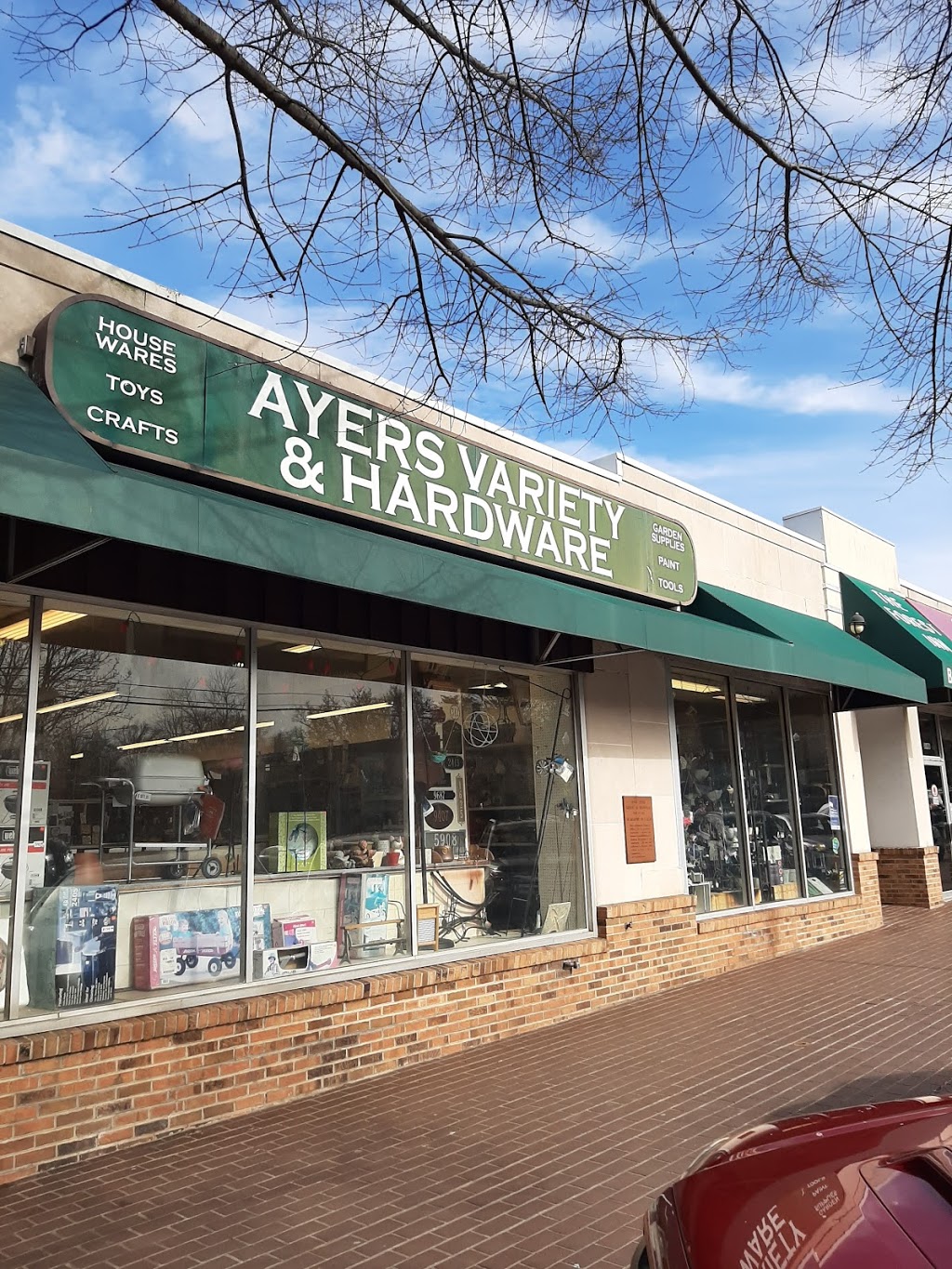 Ayers Variety & Hardware | 5853 Washington Blvd, Arlington, VA 22205, USA | Phone: (703) 538-5678