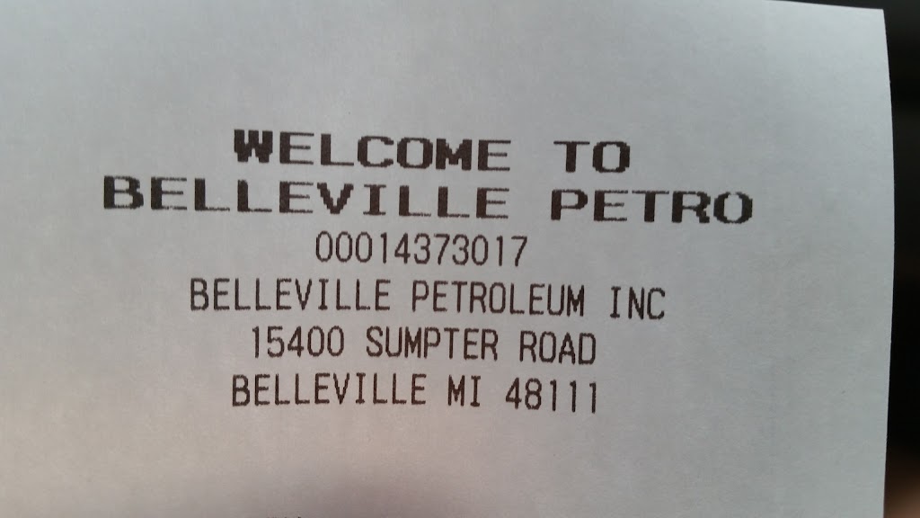 Belleville Petroleum | 15400 Sumpter Rd, Belleville, MI 48111, USA | Phone: (734) 325-6919