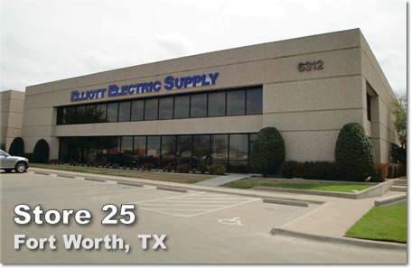 Elliott Electric Supply | 6312A Airport Fwy, Haltom City, TX 76117, USA | Phone: (682) 647-1594