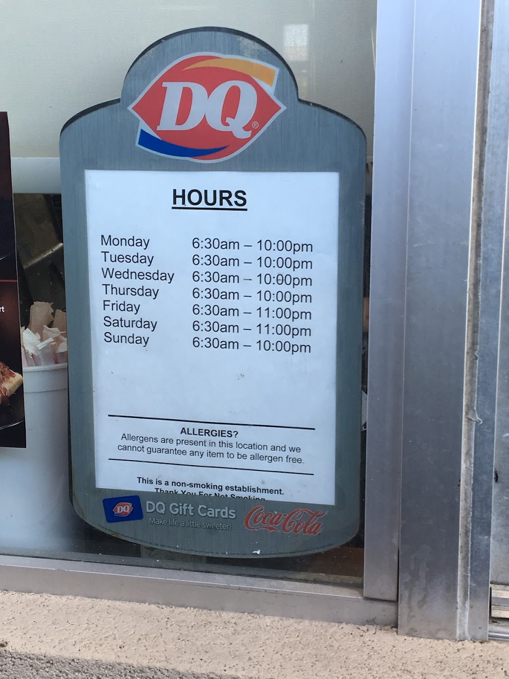 Dairy Queen | 523 N Alamo St, Refugio, TX 78377, USA | Phone: (361) 526-4614