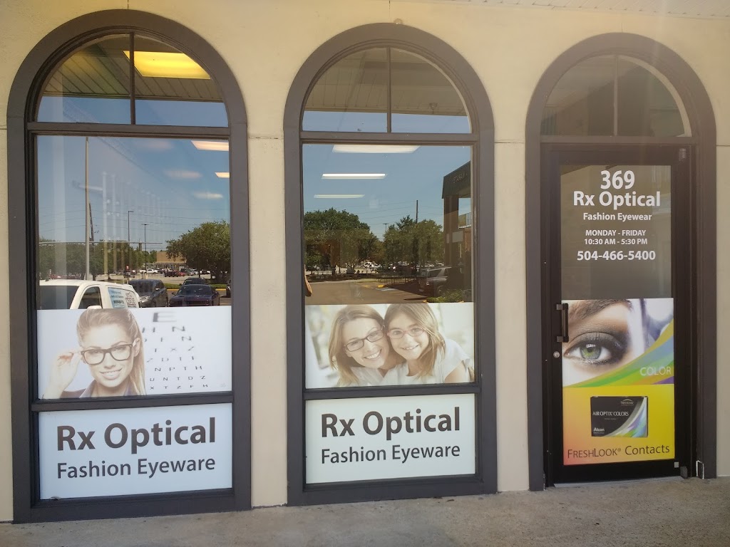Rx Optical | W Esplanade Ave, Kenner, LA 70065, USA | Phone: (504) 466-5400