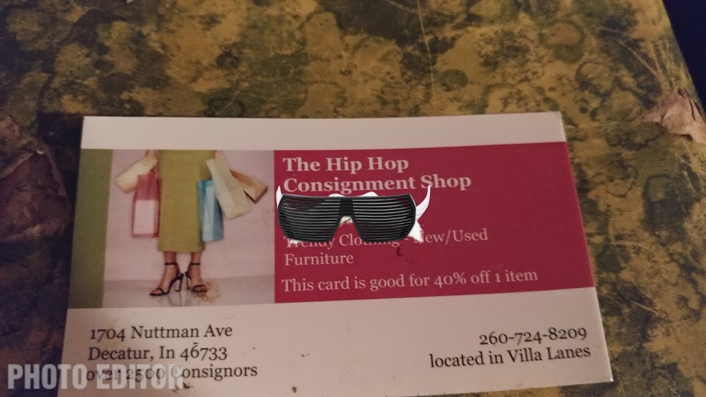 Hip Hop Consignment Shop | 1704 Nuttman Ave, Decatur, IN 46733, USA | Phone: (260) 724-8209