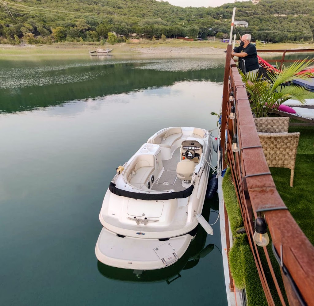 Houseboat-Yacht Rental Nestled In A Lake Travis Cove | 17141 Rocky Ridge Rd, Austin, TX 78734, USA | Phone: (512) 720-1253
