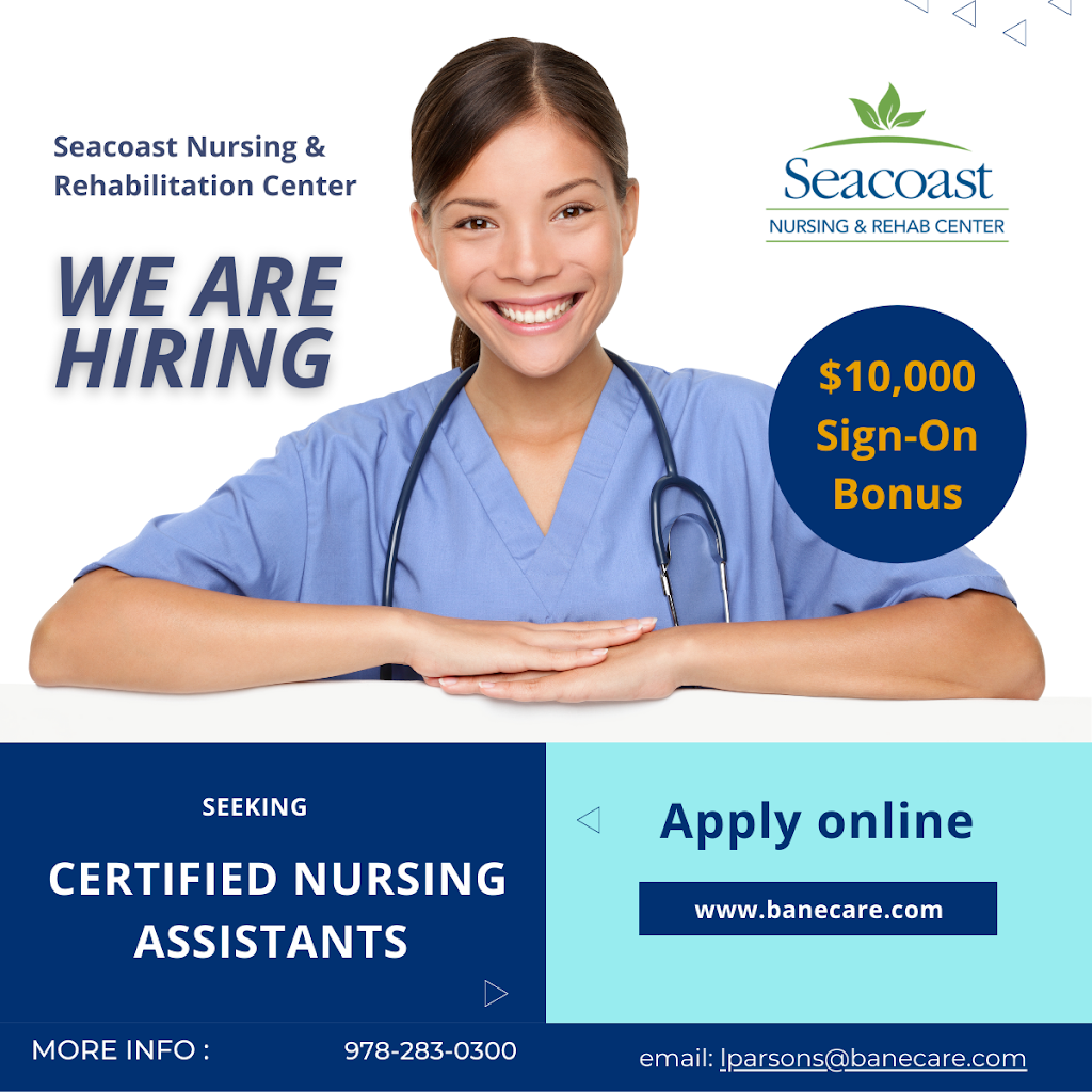 Seacoast Nursing and Rehabilitation Center | 292 Washington St, Gloucester, MA 01930, USA | Phone: (978) 283-0300