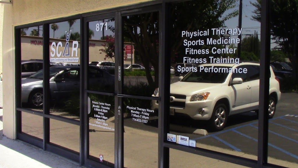 Sports Conditioning and Rehabilitation (SCAR) | 871 S Tustin St, Orange, CA 92866, USA | Phone: (714) 633-7227