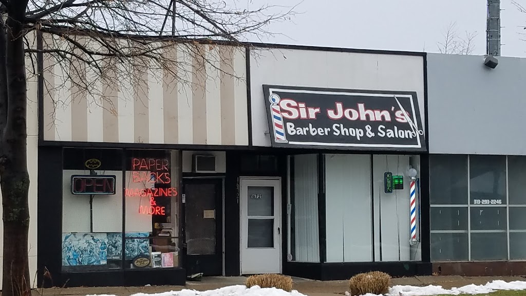 Sir Johns Barbershop & Salon | 16721 Mack Ave, Detroit, MI 48224, USA | Phone: (313) 704-4115