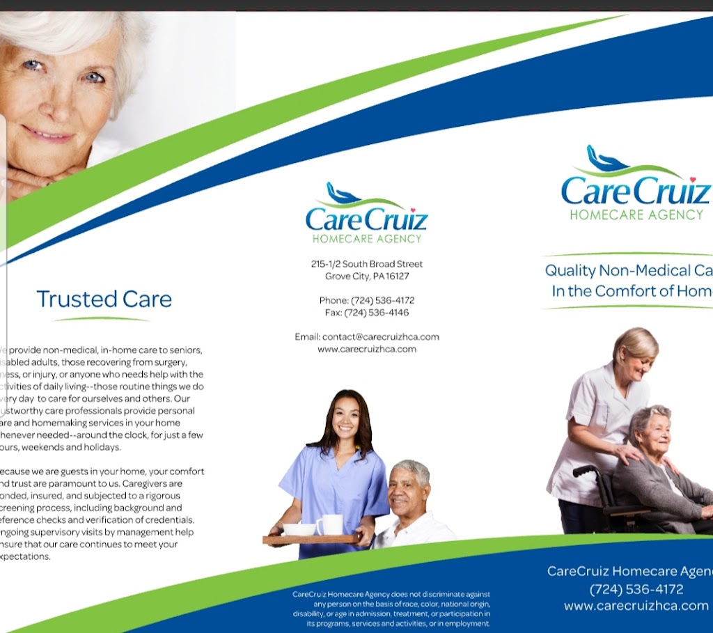 CareCruiz Homecare Agency LLC | 87 Stambaugh Ave #7, Sharon, PA 16146, USA | Phone: (724) 536-4172