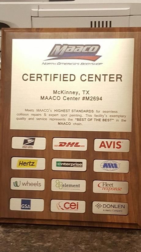 Maaco Auto Body Shop & Painting | 190 Industrial Blvd, McKinney, TX 75069, USA | Phone: (972) 833-2039