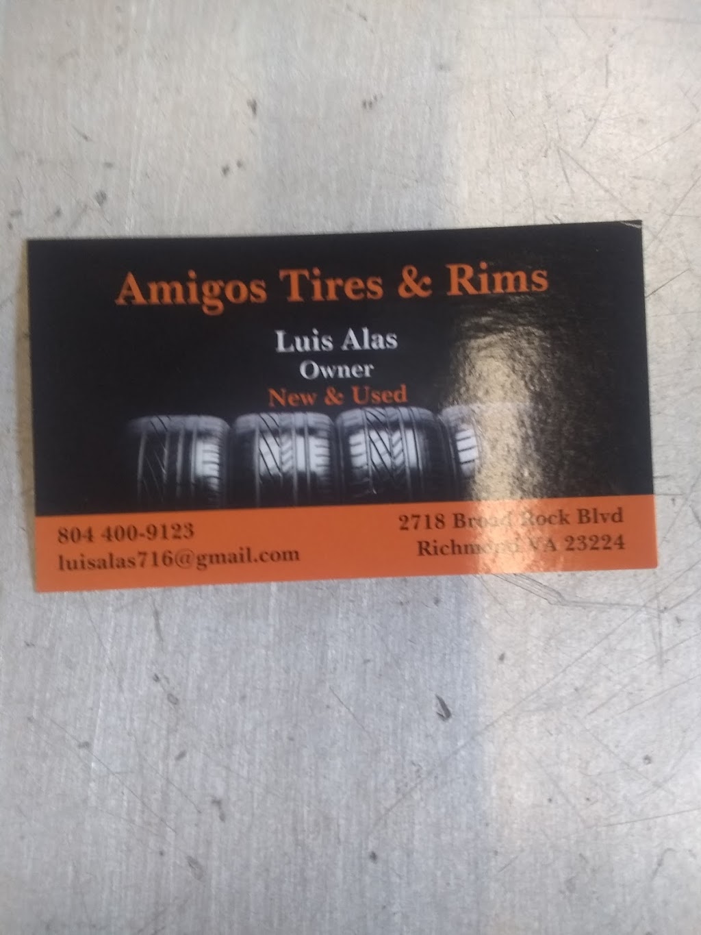 Amigos Tires LLC. | 2718 Broad Rock Blvd, Richmond, VA 23224, USA | Phone: (804) 573-7105