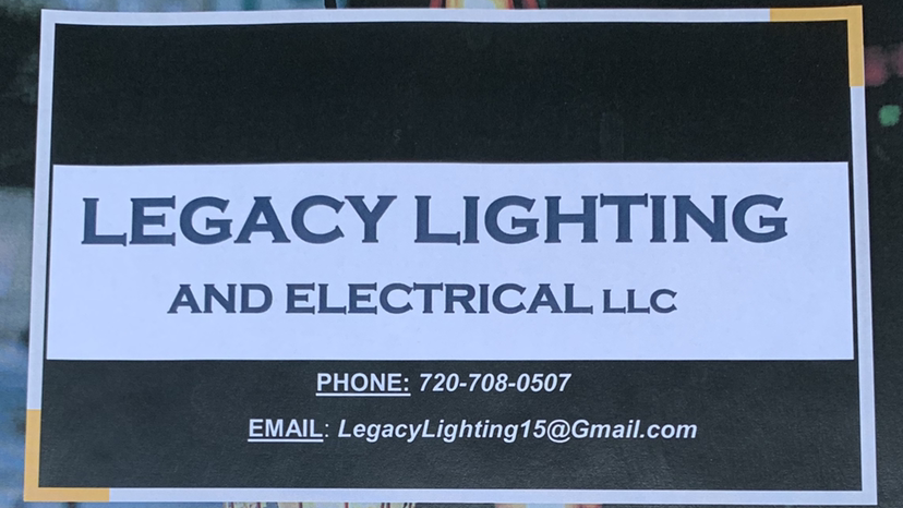 Legacy Lighting And Electrical LLC | 11011 W 16th Dr #109, Lakewood, CO 80215, USA | Phone: (720) 708-0507