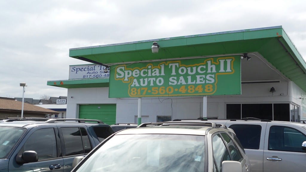 Special Touch II Auto Sales | 8259 Camp Bowie W Blvd, Fort Worth, TX 76116, USA | Phone: (817) 560-4848