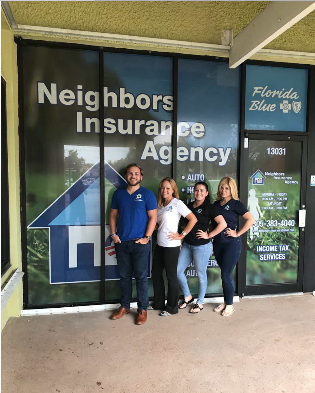 Neighbors Insurance Agency | 13031 SW 88th St, Miami, FL 33186, USA | Phone: (305) 383-4040