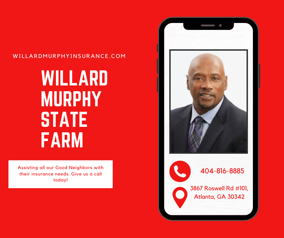 Willard Murphy - State Farm Insurance Agent | 3867 Roswell Rd #101, Atlanta, GA 30342, USA | Phone: (404) 816-8885
