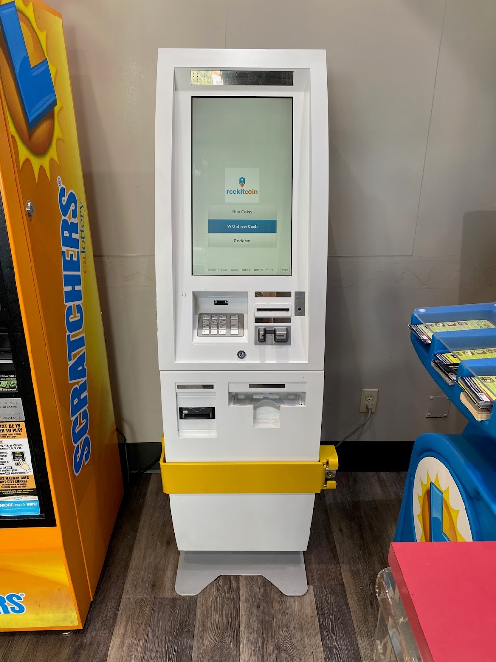 RockItCoin Bitcoin ATM | 3047 Glendale Blvd, Los Angeles, CA 90039, USA | Phone: (888) 702-4826