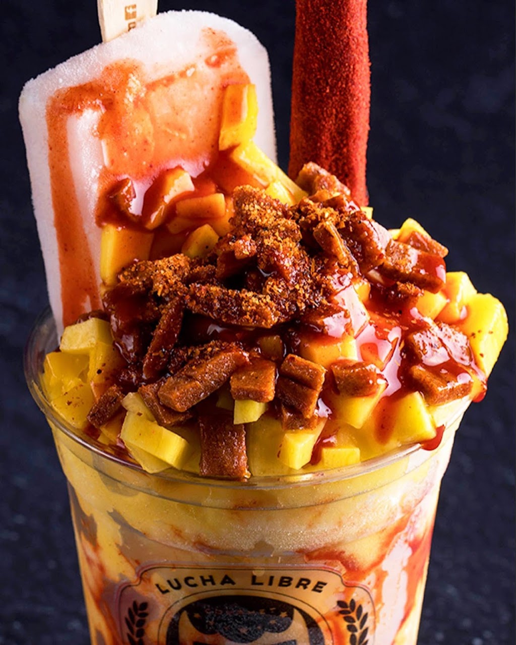 Lucha Libre Ice Cream & Churros | 4925 W Market St UNIT 1100, Greensboro, NC 27407, USA | Phone: (336) 907-7086