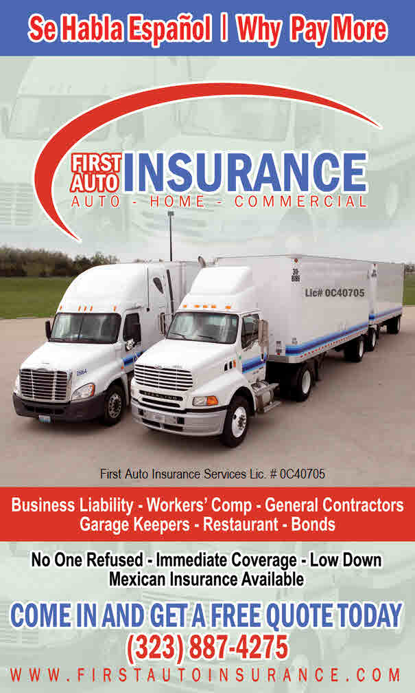 First Auto Insurance Services | 1439 W Beverly Blvd, Montebello, CA 90640, USA | Phone: (323) 887-4275