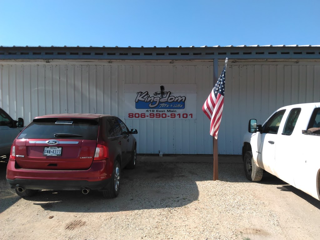 Kingdom Tire Pros | 923 N Broadway St, Post, TX 79356, USA | Phone: (806) 256-4001