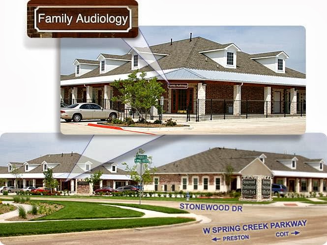 Family Audiology | 4105 Spring Creek Pkwy STE 702, Plano, TX 75024, USA | Phone: (972) 943-0466