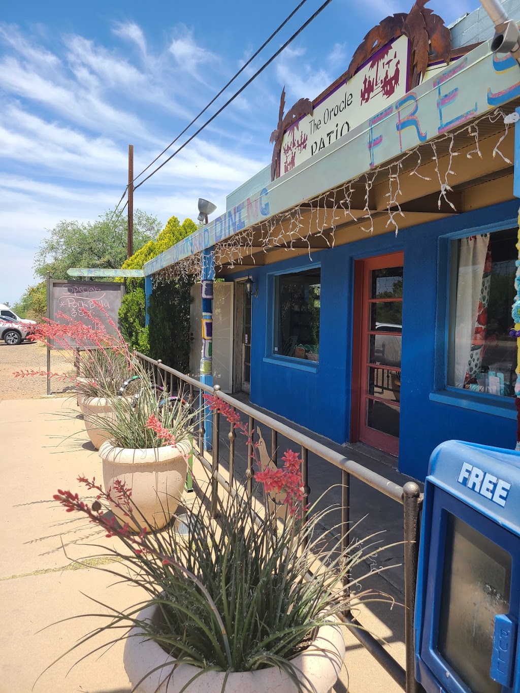 The Oracle Patio Cafe and Market | 270 W American Ave, Oracle, AZ 85623 | Phone: (520) 896-7615
