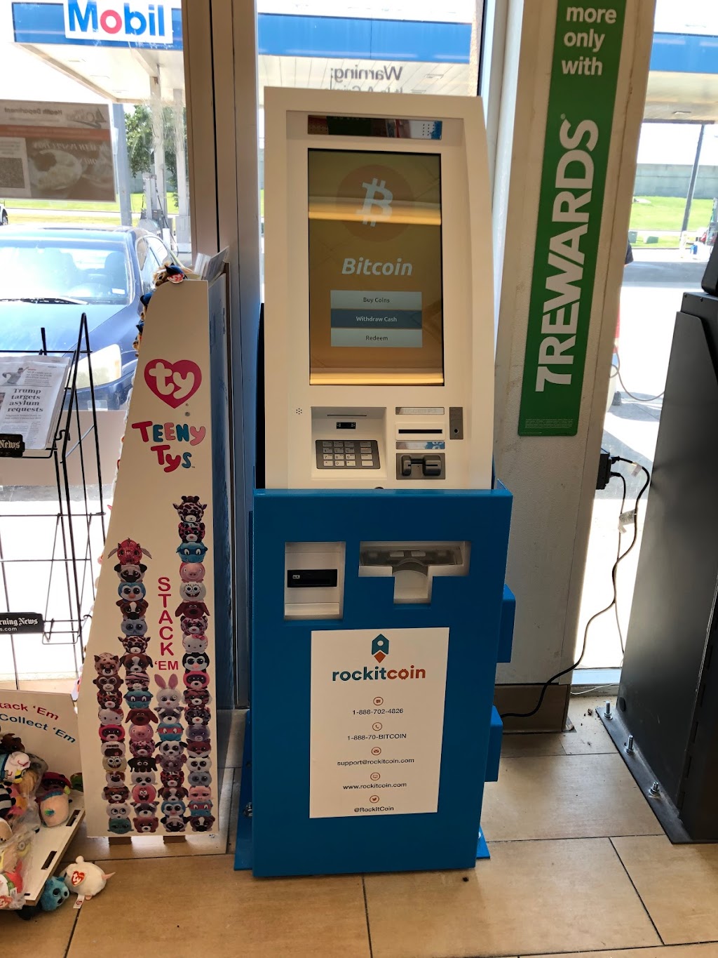 RockItCoin Bitcoin ATM | 5293 TX-121, The Colony, TX 75056, USA | Phone: (888) 702-4826