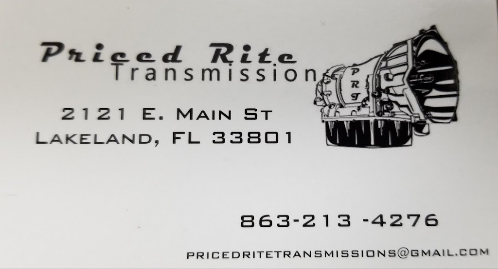 Priced Rite Transmissions/ Big Mike | 2121 E Main St, Lakeland, FL 33801, USA | Phone: (863) 213-4276