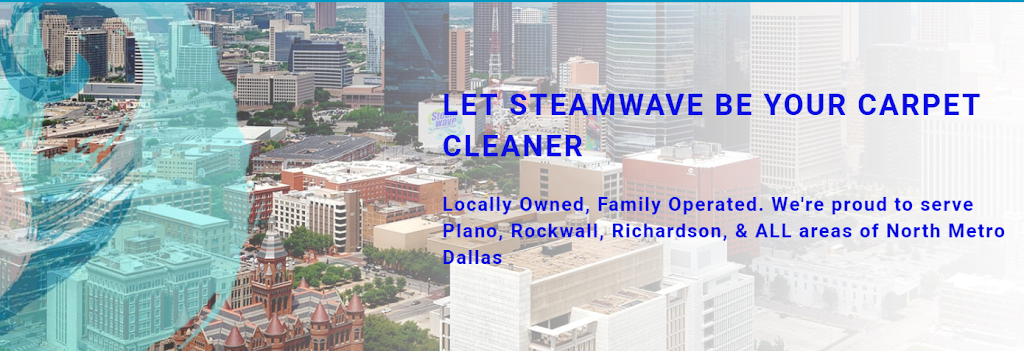 Steam Wave Carpet & Upholstery Care | 9602 Lakeland Loop, Quinlan, TX 75474, USA | Phone: (972) 469-4703