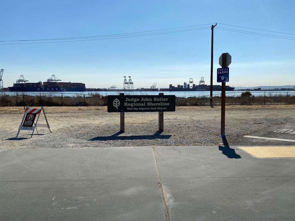 Judge John Sutter Regional Shoreline Parking | 210 Burma Rd, Oakland, CA 94607, USA | Phone: (888) 327-2757