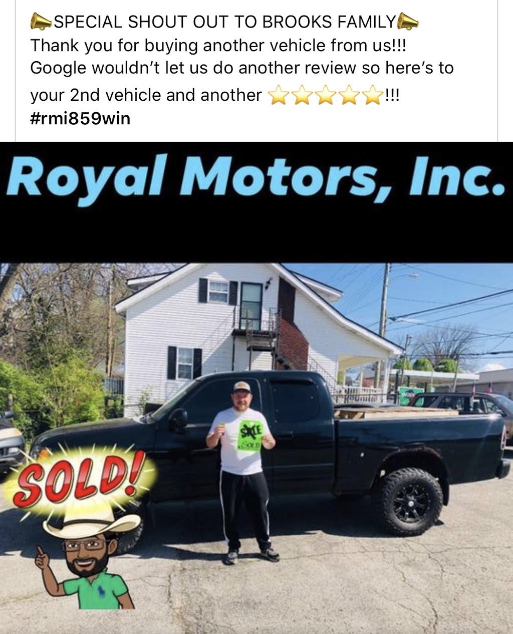 Royal Motors, Inc. | 515 W Lexington Ave, Winchester, KY 40391, USA | Phone: (859) 294-0070