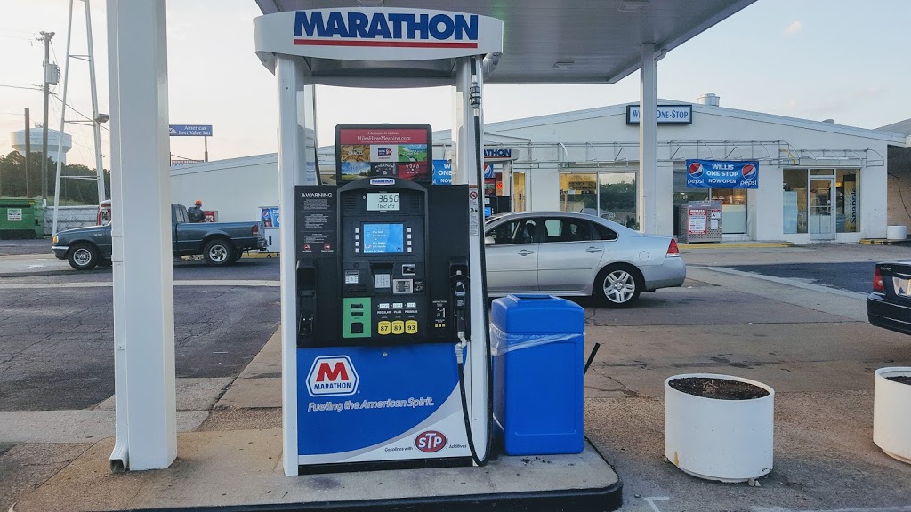 Marathon Gas Station | 2116 Willis Rd, Richmond, VA 23237, USA | Phone: (804) 743-2000