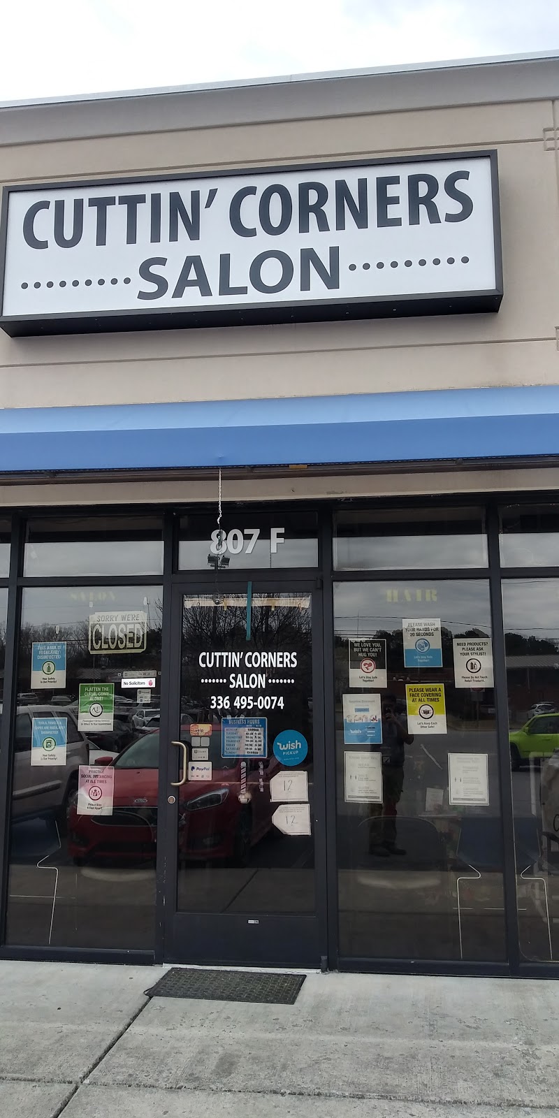 Cuttin Corners Salon | 705 N Main St, Randleman, NC 27317, USA | Phone: (336) 495-0074