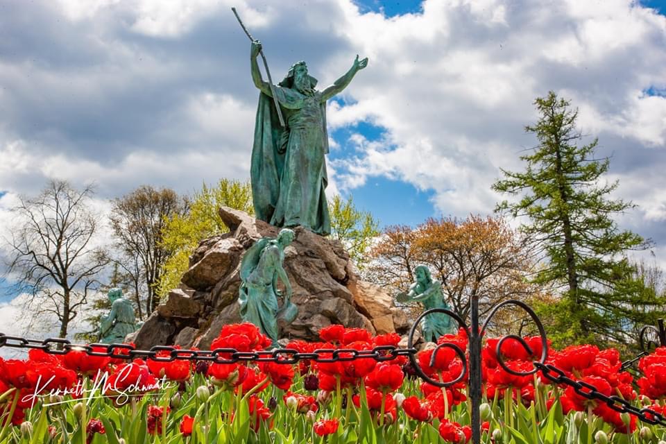 Moses Statue - King Memorial Fountain | Washington Park Rd, Albany, NY 12203, USA | Phone: (518) 434-5699