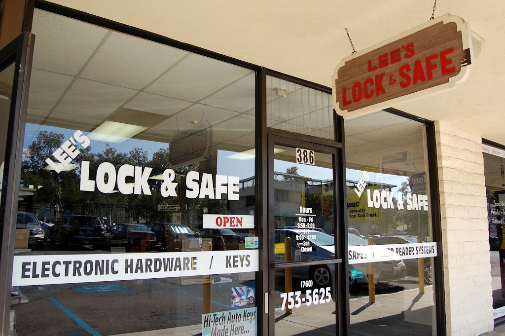 Lees Lock & Safe | 386 N El Camino Real, Encinitas, CA 92024, USA | Phone: (760) 753-5625