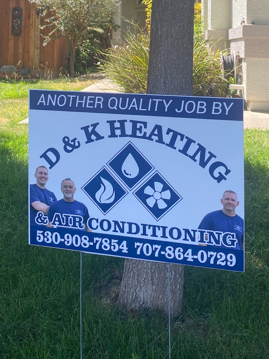 D&K Heating & Air Conditioning | 4229 Lozano Ln Unit H, Fairfield, CA 94533, USA | Phone: (707) 864-0729