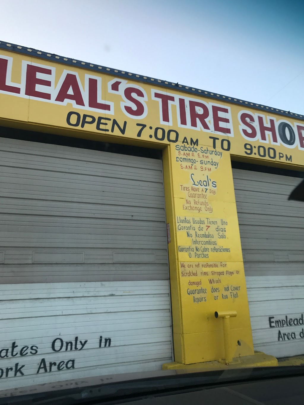 Leals Tire Shop | 500 Buckner Blvd, Dallas, TX 75217, USA | Phone: (214) 391-8730