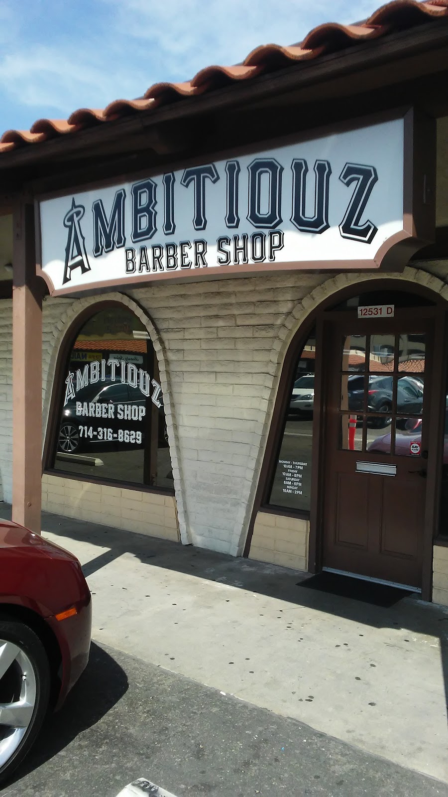 Ambitiouz Barbershop | 12531 Harbor Blvd, Garden Grove, CA 92840, USA | Phone: (714) 316-8629