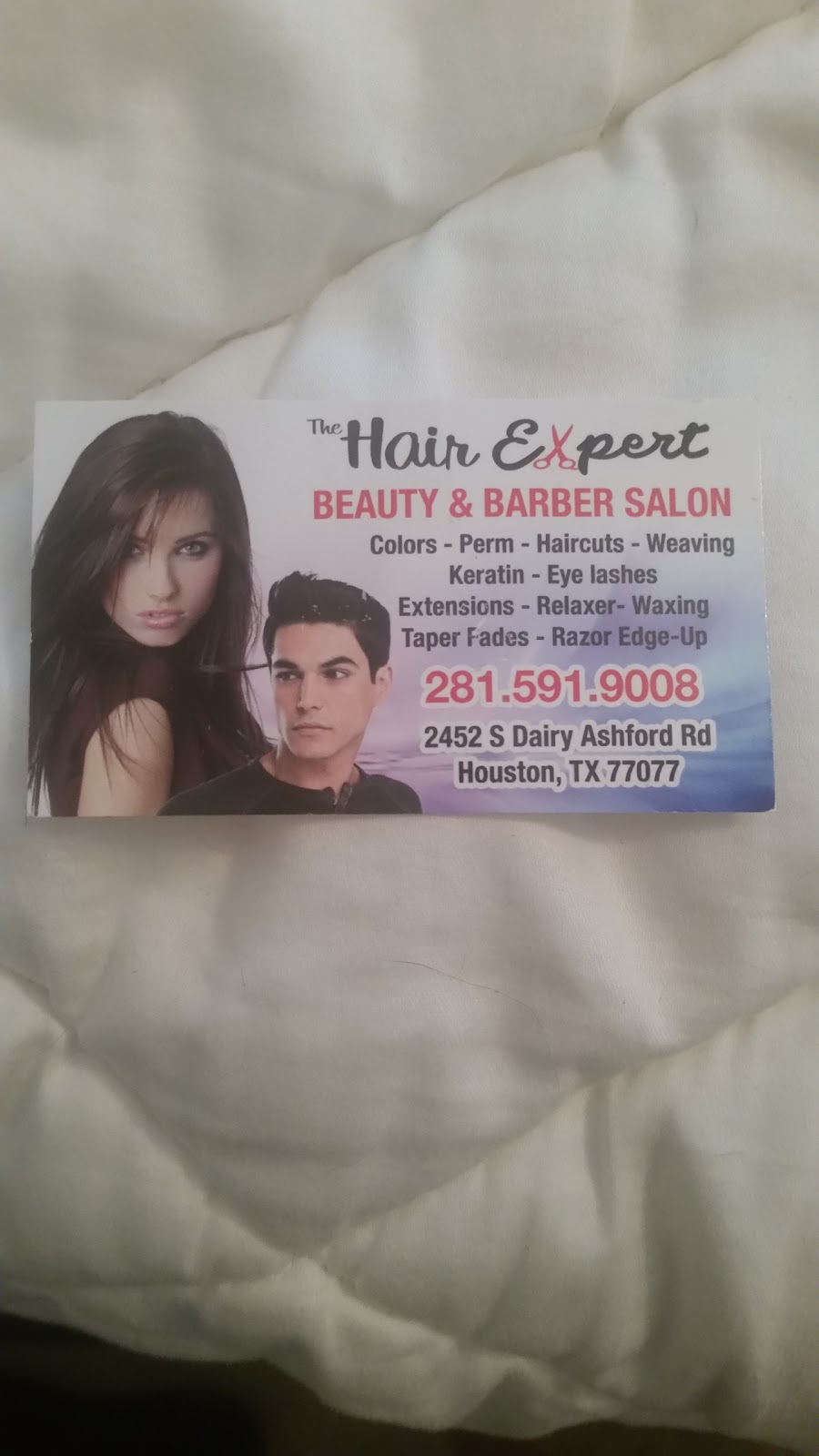 Hair Expert | 2452 S Dairy Ashford Rd, Houston, TX 77077, USA | Phone: (281) 591-9008