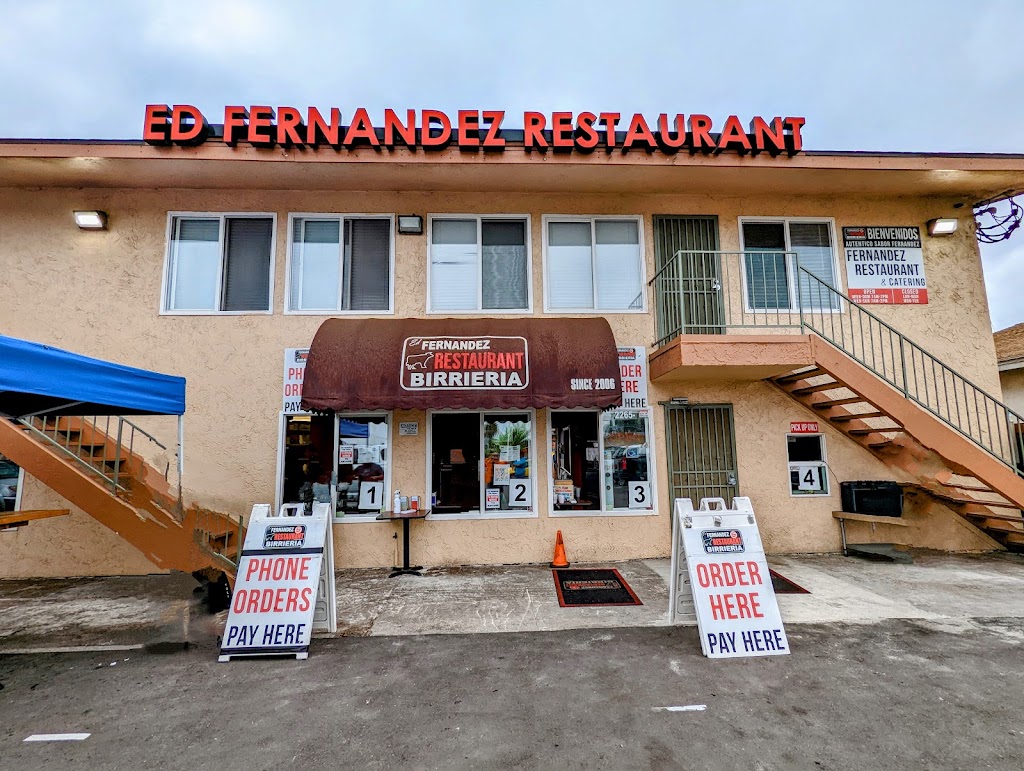 Ed Fernandez Restaurant Birrieria | 2265 Flower Ave D, San Diego, CA 92154, USA | Phone: (619) 628-8235