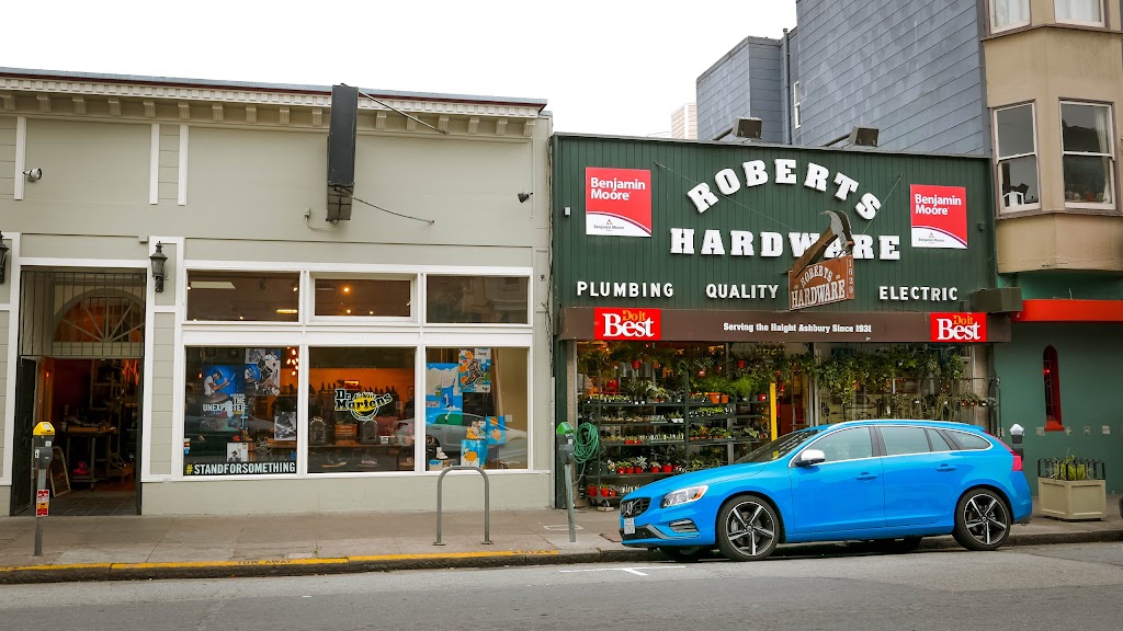 Roberts Hardware | 1629 Haight St, San Francisco, CA 94117, USA | Phone: (415) 431-3392