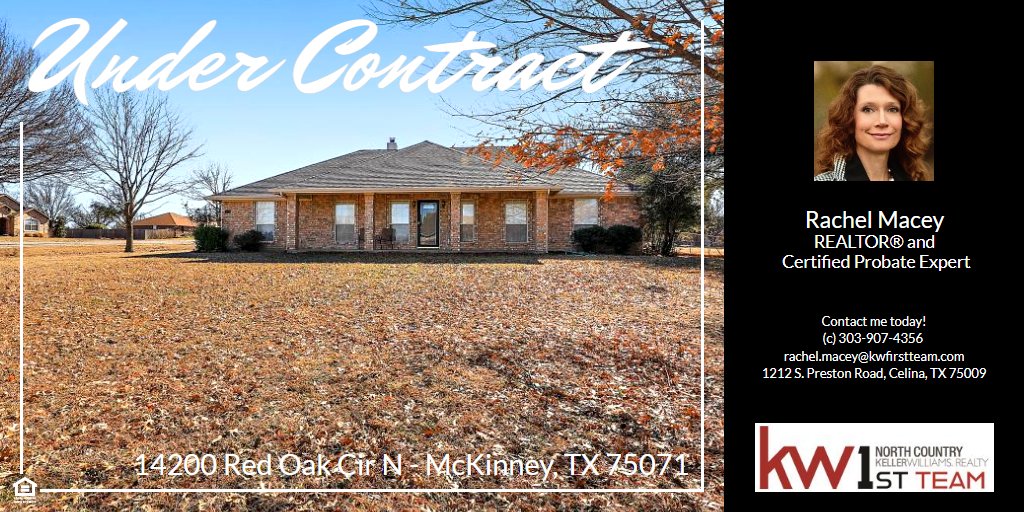 Rachel Macey Keller Williams Realty | 1212 S Preston Rd Ste. 120, Celina, TX 75009, USA | Phone: (303) 907-4356