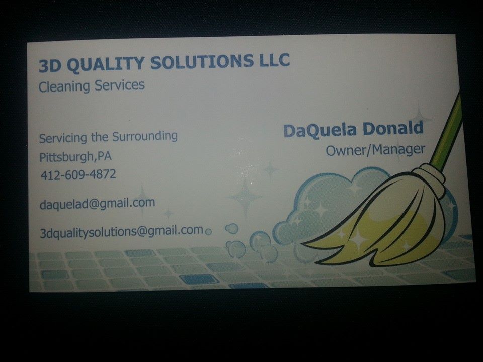 3D Quality Solutions LLC | 3802 Mayfair St, McKeesport, PA 15132, USA | Phone: (412) 901-7452