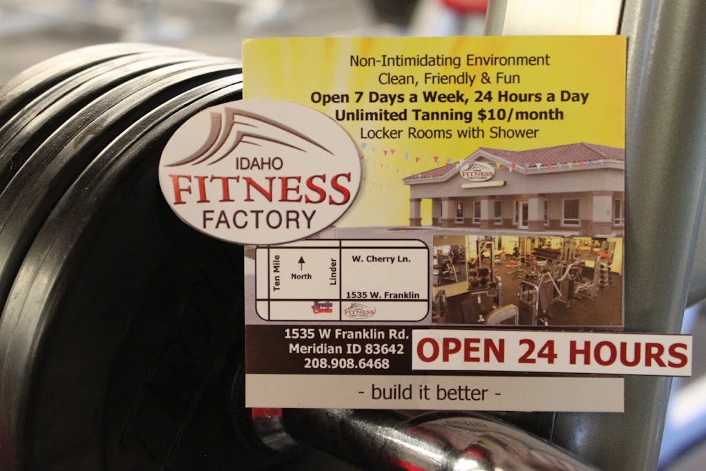 Idaho Fitness Factory Franklin | 1535 W Franklin Rd, Meridian, ID 83642, USA | Phone: (208) 297-7949