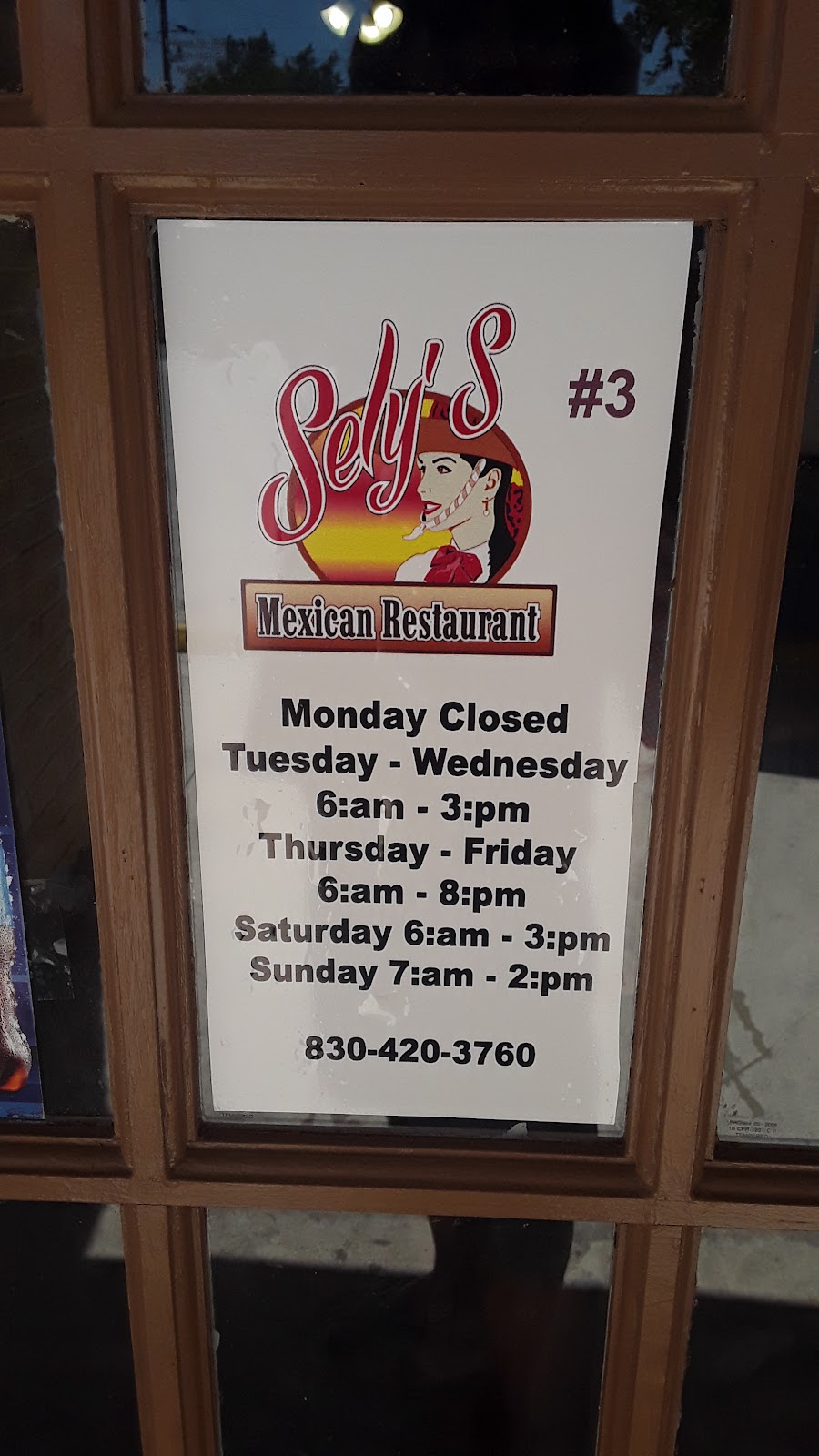 Sely’s mexican restaurant #3 | 8806 FM 775, Seguin, TX 78155 | Phone: (830) 420-3760