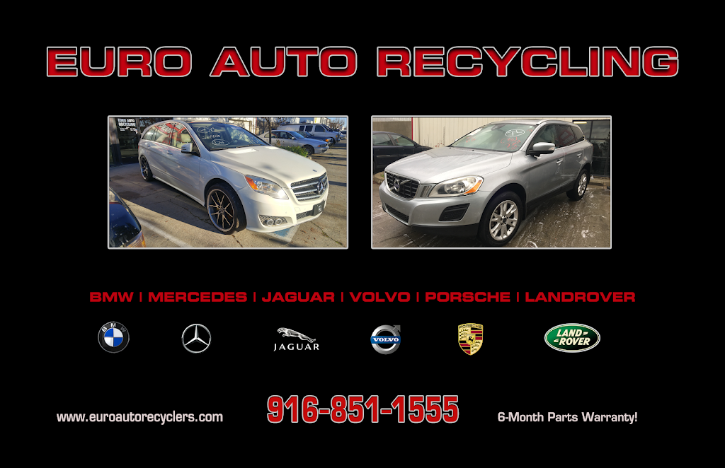 Euro Auto Recycling BMW Mercedes Land Rover Volvo Porsche Jaguar | 3527 Recycle Rd, Rancho Cordova, CA 95742, USA | Phone: (916) 851-1555