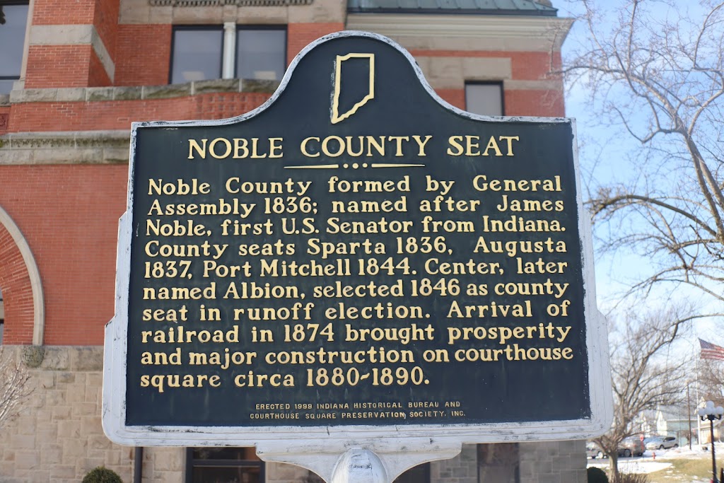 Noble County Courthouse | 101 N Orange St # 240, Albion, IN 46701, USA | Phone: (260) 636-2736