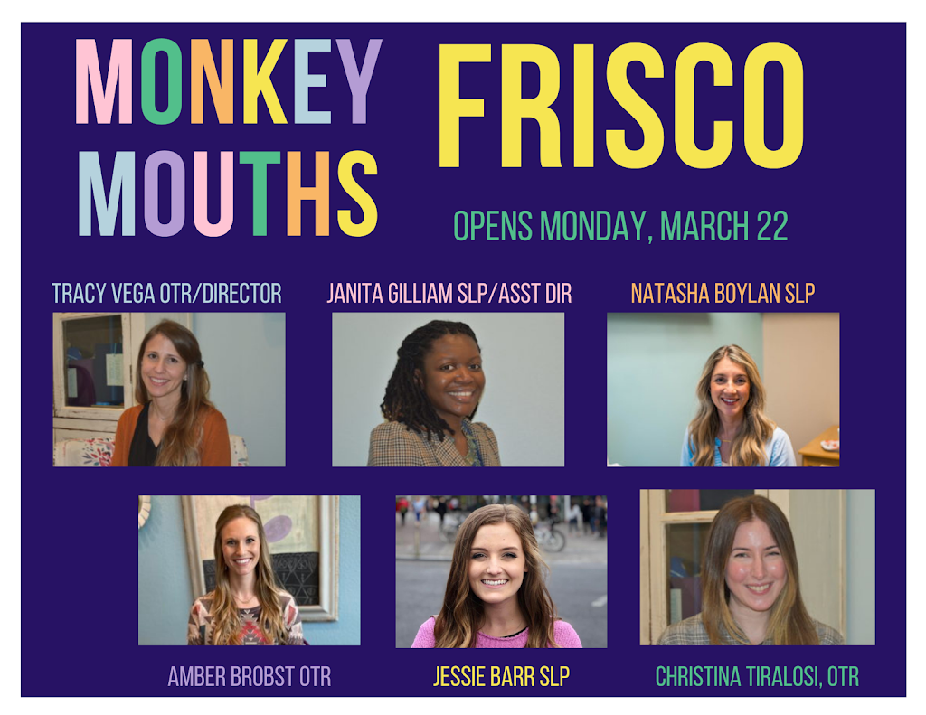 Monkey Mouths, Frisco | 255 Lebanon Rd Ste. 316, Frisco, TX 75036, USA | Phone: (817) 479-7019