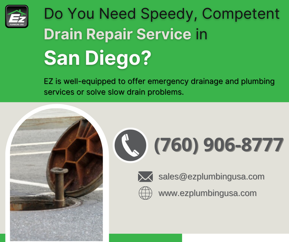 EZ Plumbing USA - 24 Hour Emergency Plumber | 10320 Camino Santa Fe STE E, San Diego, CA 92121, USA | Phone: (951) 447-4173