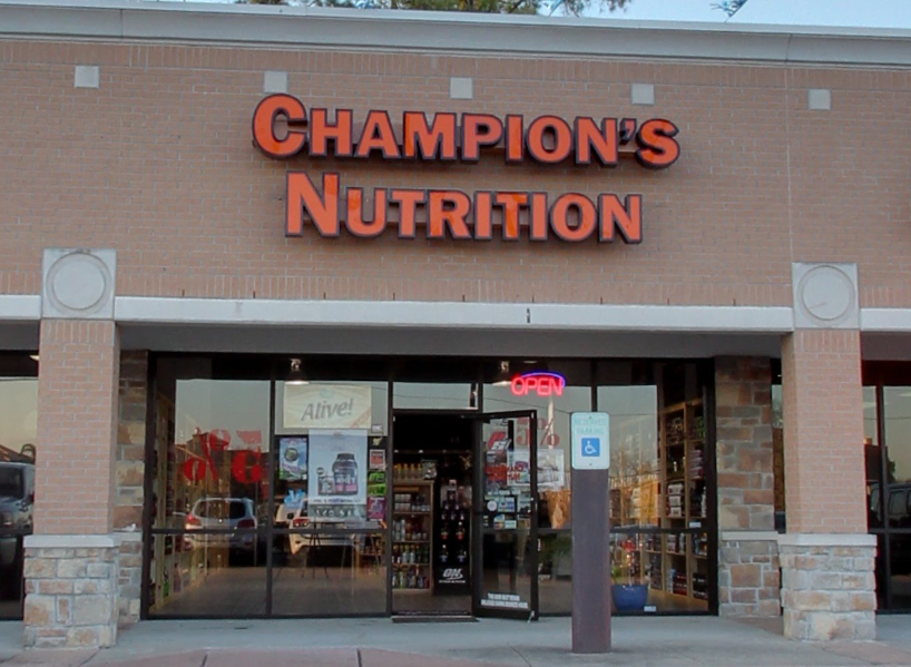 Champions Nutrition | 8610 Louetta Rd, Spring, TX 77379, USA | Phone: (281) 205-7605